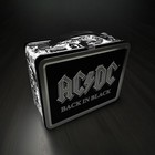 Ac dc Embossed Tin Fun Box