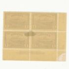 1946 Canada Plate Block 4 Mh  1 Stamps  273 Train Ferry  Prince Edward Island  