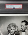 Joan Rivers 1986 Psa Type 1 Photo Fox Elton John Pee Wee Herman David Lee Roth