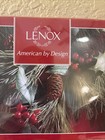 Lenox Holly Damask Tablecloth Oval 60x84 Red Christmas Holiday New Sealed  a1
