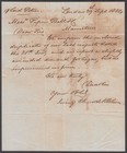 Mauritius 1854 Stampless Folded Letter From London England  id 645 d67361 