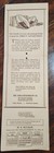 Vintage 1921 Salesman Sample Calendar native American