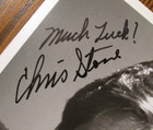 Rare Christopher Stone Auto Signed 8 X 10 Photo Actor In Cujo