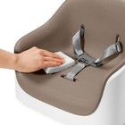 Tot Nest Booster Seat With Removable Cushion  Taupe