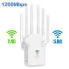 Wifi Range Internet Extender 1200mbps 5g Wireless Repeater Signal Booster Router