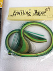 Quilling Supplies Assorted Paper Strips Hazel Pearson  Craft Wagon Vintage Lot