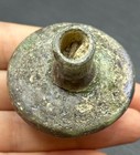 Unique Ancient Roman Glass Bottle  With Patina Circa 1st - 2nd Century Ad