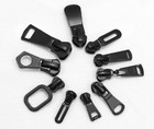 12 Pack Zipper Slider Replacement Kit Metal Easy Install Pull Repair Jackets
