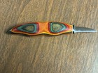 Helvie Carving Knife  1 75  Blade - Detail   Roughout - Bat Wing Handle