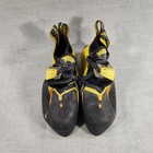 La Sportiva Solution Comp Rock Climbing Shoes Womens Size 7 5 Black Yellow