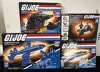 G i  Joe Construction Set 4 Lot - Cobra H i s s  - Cobra Rattler - Skystriker   