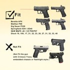 Ipsc Drop Offset Holster For Glock 17 19 19x 22 23 26 27 31 32 33 45 Gen1-5