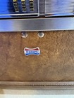 American Tourister Vtg Escort Train Case Brown Tan Hard Shell Cosmetic Travel