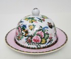 Williams Sonoma Famille Rose Butter Dish 6 25  New Easter Spring