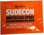 Sudecon Pepper Spray Decontamination Wipes ----2 Packets                