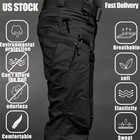 Men s Work Cargo Pants Tactical Combat Pants Outdoor Hiking Waterproof Trousers
