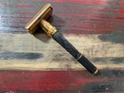 Vintage Gillette Gold Super 109 Adjustable    black Beauty    Safety Razor