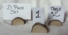 21 Rustic Wood Place Card Holders Table Number Holders Wedding Decor Display