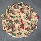 Vintage Polo Ralph Lauren Shirt Mens L Quail Hunting Country Sportsman Usa 90s