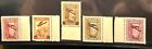 Turkey 1934 Sc C1-c5 Set Of 5 Mint Air Post Airmail Stamps Mnh Og Overprinte