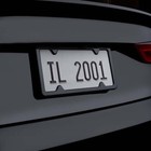 Carbon Fiber Stealth Automotive License Plate Frame  92820w