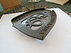 An Enterprise M f  Co  Iron Holder Antique  Three-footed Cast Iron Trivet Used T