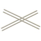 304 Stainless Steel 5 16 -18 Fully Threaded Rod  4 Pieces 12  Length Long Thread