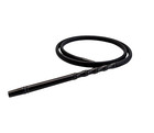 Black 70  Silicone Hookah Hose With Aluminum Handle Washable   Silicone Bowl