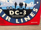 Schylling Dc-3 Friction Power Tin Airplane Overseas Air Line Series