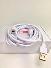 8ft-white Usb Cable For Roland   dj-202 2-channel Serato Dj Intro Controller