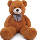 Giant Brown Teddy Bear 4 Feet adorable And Cuddly Big Bear Stuffed Animal 47    
