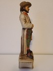Lionstone Whiskey Ceramic Decanter 1969 Vintage 14  Jesse James Empty