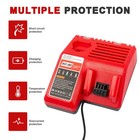 Battery Charger For Milwaukee For M18 18v 12v Dual Voltage 48-59-1812
