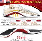 High Arch Support Shoe Insoles Inserts For Flat Feet - Orthotic Insoles High Arc