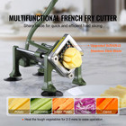 French Fry Cutter Stainless Steel Potato Vegetable Slicer Chopper W  1 2  Blade