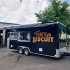 Food Truck Coffee Trailer Street Vendor Food Van Coffee Hotdog Cart