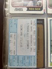 Ken Griffey Jr First Game With Father Ticket Stub Aug 31 1990 Ken Griffey Sr