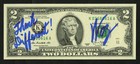 Steve Woz Wozniak Signed  2 Dollar Bill Apple Founder Psa dna Autographed Mint