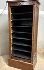 Vintage Oak Filing Cabinet   Edwardian Tambour Cabinet   Turn-of-the-century
