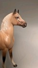 Hagen Renaker Dw Morgan Stallion Lippet Figurine Palomino Horse