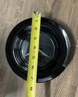Set Of 4 Black Wheels Floating Center Caps Xl Hubcap 7 2 Inch For Mercedes-benz