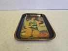Antique Original 1920 s Drink Orange Julep Advertising Lithograph Serving Tray