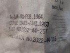 Vintage Nos U s  Military M17 Gas Mask Factory Sealed Size Medium - 1963 64    msa