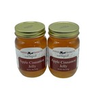 Amish Baskets Apple Cinnamon Jelly Non Gmo Vegan All Natural - 18 Oz - 2 Jars