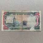 Rare Kenya 500 Shillings Banknote 1992 Vf  Kenyan Currency Paper Money Scarce
