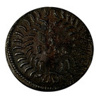 Mexico Chihuahua 1855 1 4 Real Copper  Nice Rare C36