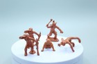 Vintage Marx Lot Of  Indian Figures  b8 