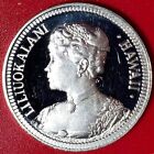 Hawaii 1984 Liliuokalani Admission Dala 1 Oz Silver Proof Statehood Jubilee 2034