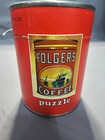 Vintage Folger s Coffee Promotional Puzzle Tin - Unopened Sealed