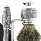 6 Piece Shaving Set Super Soft Bristles Brush 3 Edge Razor Bowl Men Shaving Kit